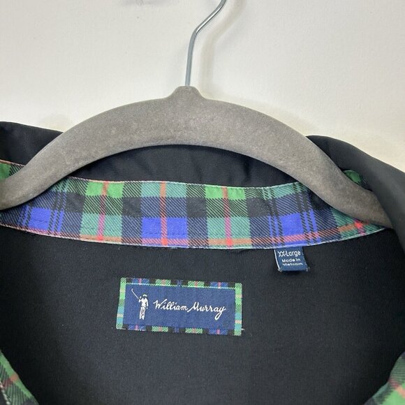 William Murray Classic Golf Polo Mens Size XXL Black - Picture 3 of 8